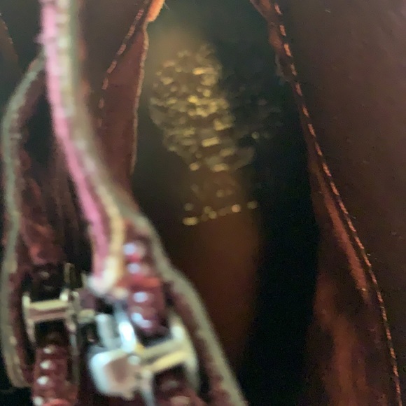 Vince Camuto Hayzee Fringe Deep Wine Bootie - Picture 8 of 9